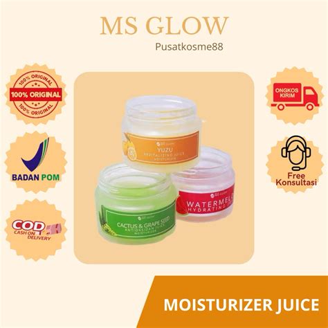 Jual Hydrating Juice Msglow Revitalizing Moisturizer Yuzu Ms Glow