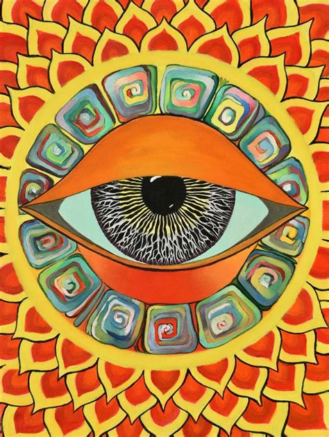 Spiritual Eye Painting By Saurabh Kumar Saatchi Art