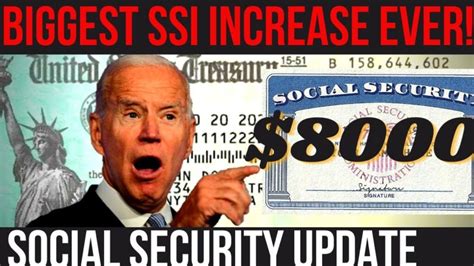 8000 Ssi Increase 2024 In May Check New Bill For Social Security