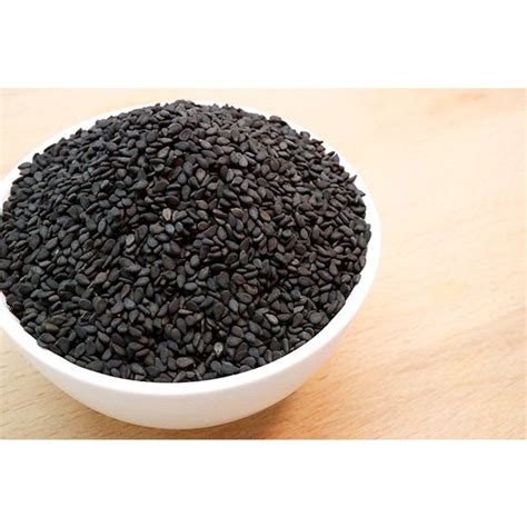 Black Sesame Seed Lengah Hitam Karuppu Ellu 100g 500g Shopee Malaysia