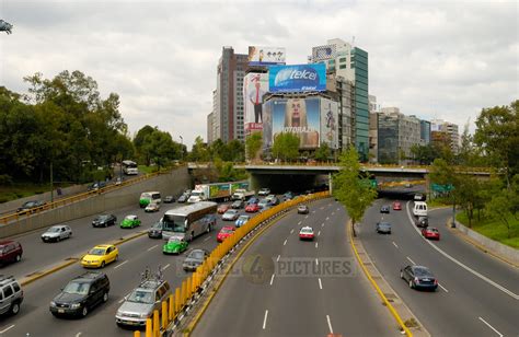 Travel4pictures Mixed Pics From Mexico City Road Traffic On A Main Road