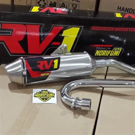 Jual Knalpot Original Norifumi RV1 N4 Untuk CRF 150 L Kota Bandung