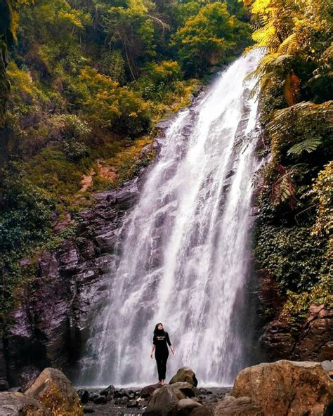 Curug Muara Jaya Pesona Wisata Alam Air Terjun Di Majalengka Yang