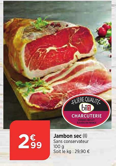 Promo Jambon Sec chez Maximarché iCatalogue fr