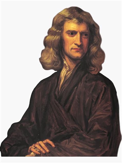 Isaac Newton Sticker For Sale By Annreck Wallen Redbubble