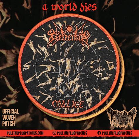 Gehenna - Malice (Our Third Spell) – Pull The Plug Patches