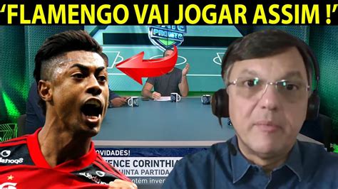 MAURO CÉZAR PEREIRA TROUXE A INFORMAÇÃO SE O FLAMENGO JOGAR ASSIM