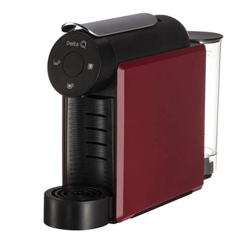 Delta Mini Qool Máquina de Café de Cápsulas Delta Q Vermelha