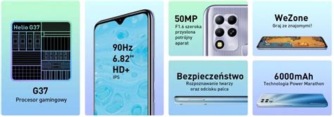 INFINIX Hot 11 4 64GB 6 82 90Hz Czarny X689F Smartfon Niskie Ceny I Opinie W Media Expert