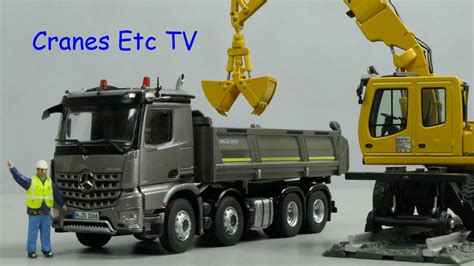 Nzg Mercedes Benz Arocs X Meiller Tipper By Cranes Etc Tv Youtube