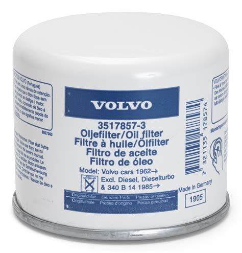 Volvo Penta Oil Filter Volvo