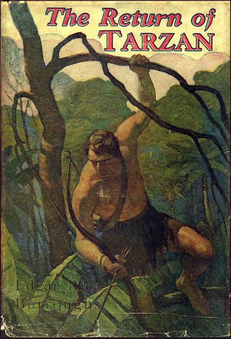 The Return Of Tarzan By Edgar Rice Burroughs Tarzan Of The Apes Tarzan