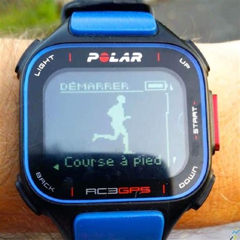 Montre Polar RC3 GPS Le Test