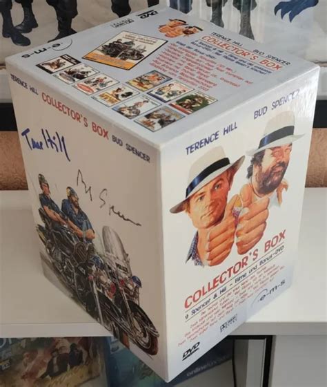 TERENCE HILL Bud Spencer Collectors DVD Box Original Autogramme