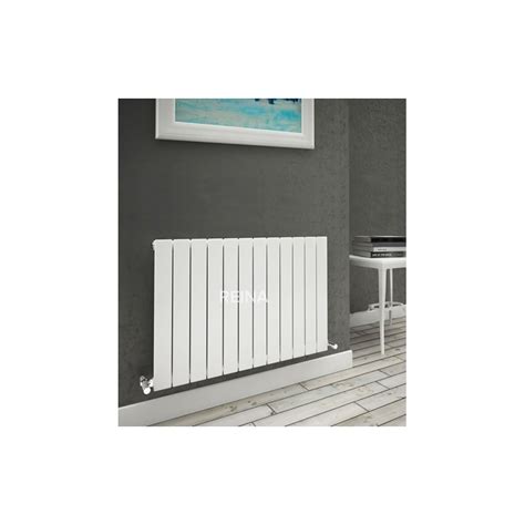 Reina Flat White Single Panel Horizontal Radiator Mm High X Mm Wide