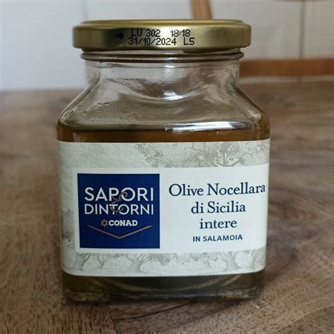 Sapori Dintorni Conad Olive Nocellara Di Sicilia Intere In Salamoia