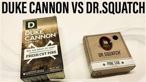 Duke Cannon Vs Dr Squatch Youtube