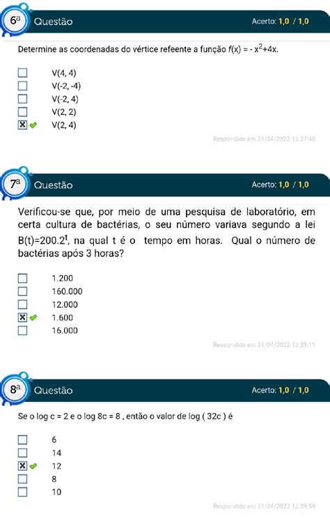 Bases Matem Ticas Para Engenharia Simulado Av Bases Matem Ticas Para