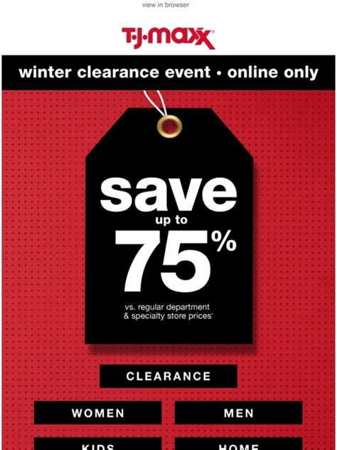 Tj Maxx Clearance Alert Up To 75 Off Milled