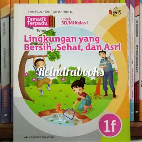 Jual Buku Tematik Terpadu Sdmi Kelas 1f Revisi K13n Shopee Indonesia