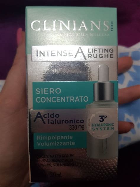 Clinians Intense A Lifting Rughe Siero Concentrato Acido Ialuronico