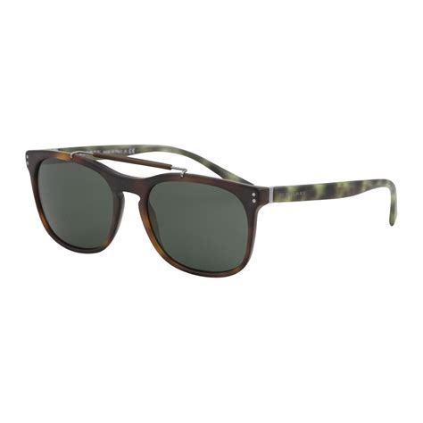 Burberry Men S Aviators Matte Havana Gray Green Designer Sunglasses Touch Of Modern