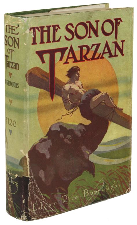THE SON OF TARZAN by Burroughs, Edgar Rice: (1917) | John W. Knott, Jr ...
