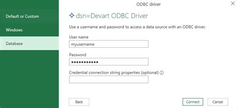 Connect Excel To Sql Server Via Odbc Driver Devart