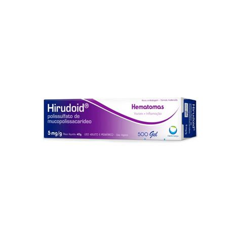 Hirudoid 5mg g Gel 40g Sinete Drogaria e Manipulação