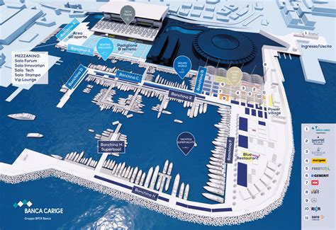 Layout Genoa Boat Show