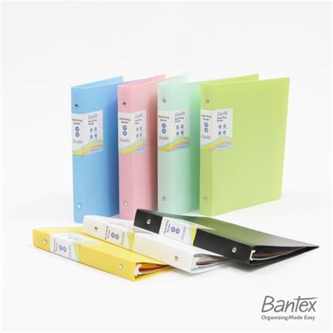 Jual Map Binder Bantex A5 B5 Trendy Multi Ring Binder 20 26 Hole