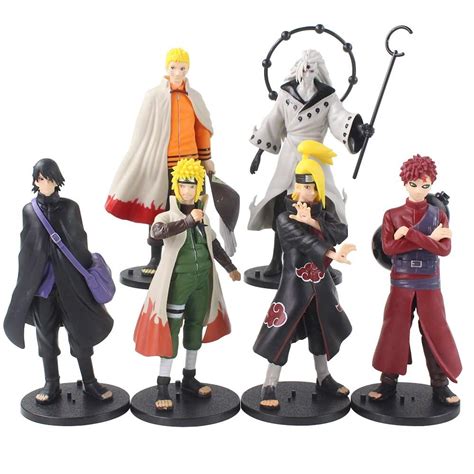 Buy Trunkin Naruto Big Set Of 6 Action Figure Sasuke Madara Uchiha