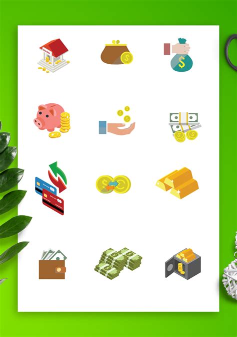 Download Unique Money And Finance Sticker Pack Png