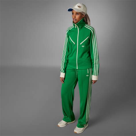 Women S Clothing Adicolor S Montreal Track Top Green Adidas