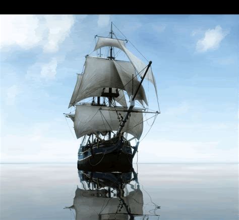 Animated Pirate Ship 