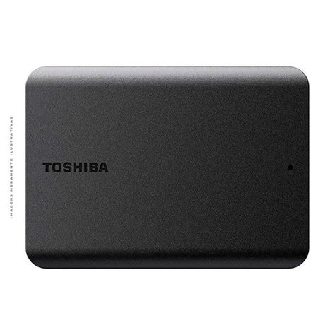 Hd Externo Tera Usb Preto Toshiba Canvio Slim D Xk D Pontofrio