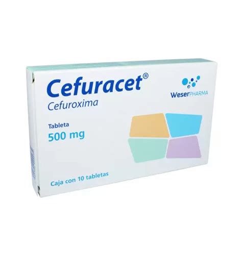 CEFURACET 500 MG CON 10 TABLETAS