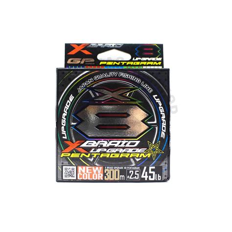 Ygk X Braid Upgrade X8 Pentagram 300m Pe2 5 Multi Color สายพีอี 7 Seas Proshop Thailand