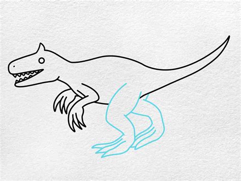 How To Draw Indominus Rex Helloartsy