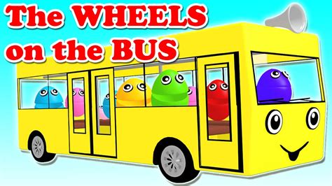 Wheels On The Bus Part 1 Nursery Rhymes Songs For Children Youtube