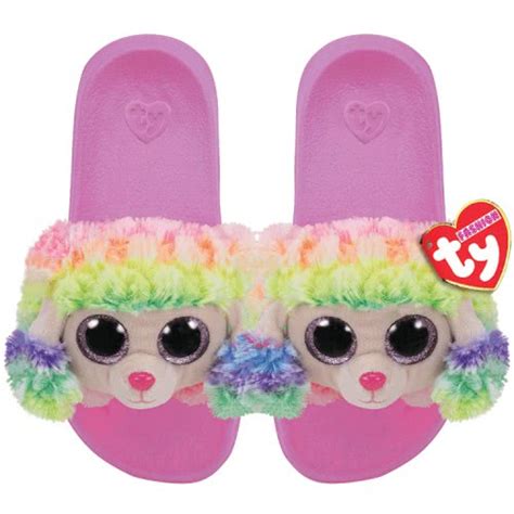 Ty Plastic Slides Rainbow Poodle Medium 1607 95505 Toys Shop Gr