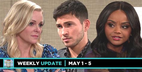 DAYS Spoilers Weekly Update A Punch And A Heartfelt Apology