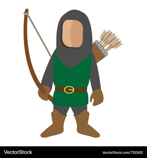 Medeaval Archer Clipart