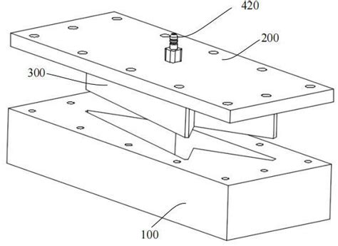 一种封闭式复合材料支架成型用组合模具的制作方法