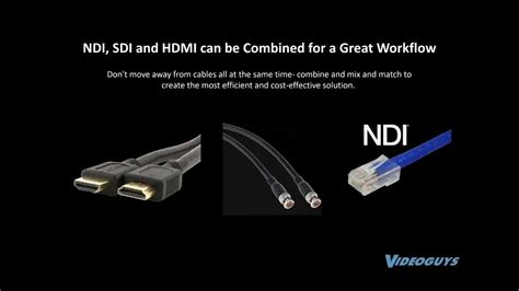 Hdmi Sdi Ndi What Are The Differences 60 Off