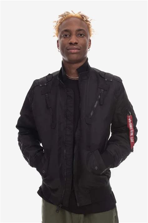 Alpha Industries Bomber Jacket Mens Black Color Buy On Prm