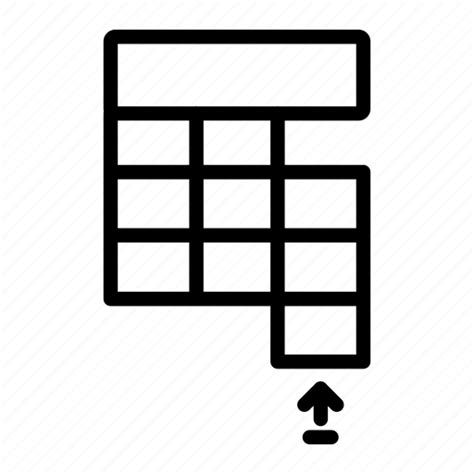 Coloumn Data Document Insert Row Table Tool Icon Download On