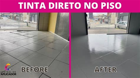 Essa Tinta Voc Renova Seu Piso Sem Quebradeira Veja O Passo A