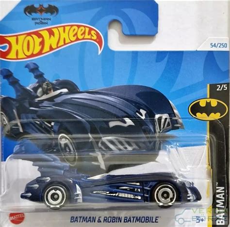 Hot Wheels Batman Robin Batmobile Sötétkék Autómodell