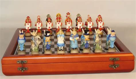 Alice in Wonderland Chess Set - Our Favorite Pick | Chess-Site.com